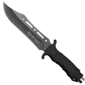 Brand New SR Stainless Steel Bowie 7  Hollow Fixed Blade Striker Full 