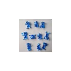  Blue Funny Monkey Figures   Tiny Plastic Monkey Figures 