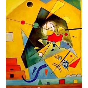 Kandinsky Art Reproductions and Oil Paintings Harmonie Tranguille Oil 