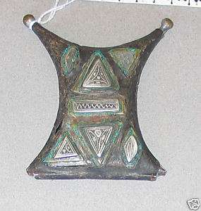 Antique traditional Tuareg Tcherot Talisman amulet box  