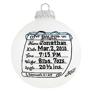  Personalized Baby Boy Birth Statistics Heart Gifts 