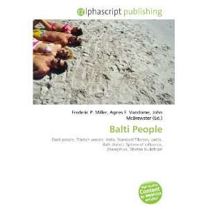  Balti People (9786132701046) Books
