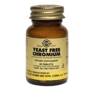 Yeast Free Chromium 100 mcg (as Trivalent Chromium Picolinate) 100 