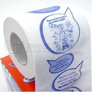  Jokes Toilet Roll   Loo Laughs Toys & Games