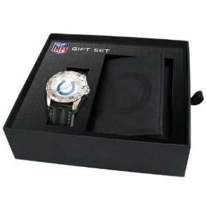  Indianapolis Colts Mens Wallet & Watch Gift Set 