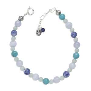  Palette of Soft Blues Bracelet Jewelry