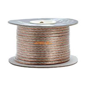     12AWG Clear Jacket Compact Speaker Wire Cable   300ft Electronics