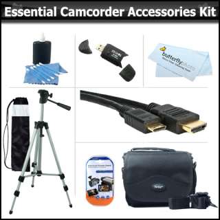 Accessories Kit For Samsung Camcorder Tripod, Case ++  
