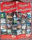 Vintage Tourism Brochure FLORIDA ATTRACTIONS  