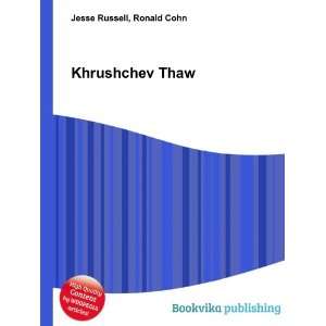  Khrushchev Thaw Ronald Cohn Jesse Russell Books