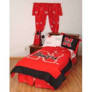  Nebraska Cornhuskers Bed In a Bag with Reversible 