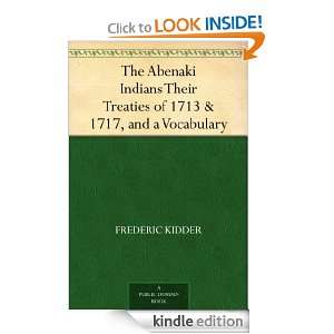   & 1717, and a Vocabulary Frederic Kidder  Kindle Store