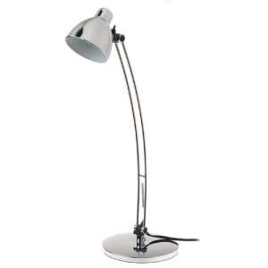  American Lighting 8902C Silver Adjustable Desk Lamp