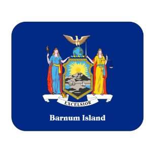  US State Flag   Barnum Island, New York (NY) Mouse Pad 