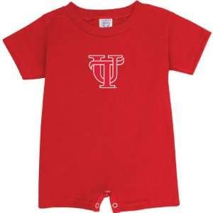  Tampa Spartans Red Logo Baby Romper