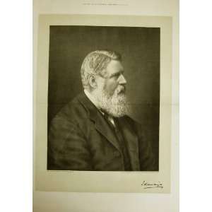  1887 Antique Portrait Man Riddle Couchman Barraud
