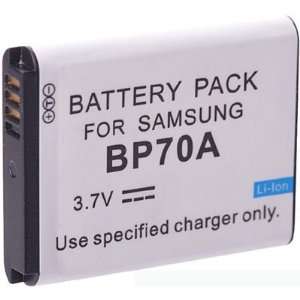   TL110 Digital Camera Battery   Premium BP 70A Battery