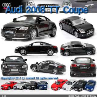 Audi 2008 TT Coupe 132 Color selection Diecast Mini Cars Toys 
