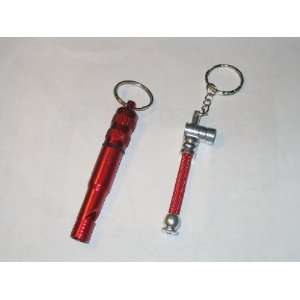 Memorial Day Celebration Package Deal Red Mini hide a pipe Keychain 