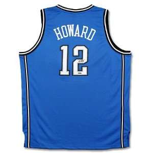  Dwight Howard Orlando Magic Autographed Away/Blue Jersey 