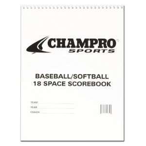    Champro   A07 Baseball/Softball Score Book