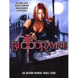  BloodRayne (2005) 27 x 40 Movie Poster Style D