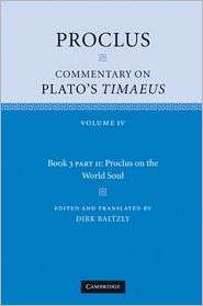 Proclus Commentary on Platos Timaeus Volume 4, Book 3, Part 2 