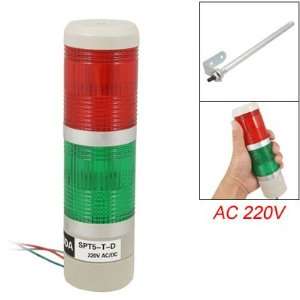   Factory Traffic Red Green LED Lamp Tower Signal Warning Light AC 220V