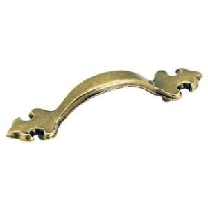  Amerock Traditional Classics 3 Bow Pull Burnished Brass 