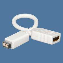 Mini DVI to HDMI Video Cable Adapter for Macbooks and iMacs  