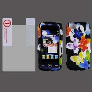 LG Sentio GS505 Premium Design Color Butterfly Hard Protector Case 