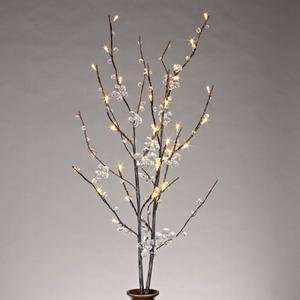   Battery Operated LED Lighted Branch with Timer (30 Warm White Lights