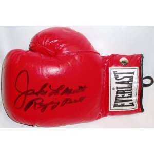  Jake LaMotta Signed Everlast Boxing Glove w/Raging Bull 