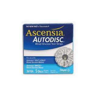  Glucometer, Ascensia Test Sensors   50 Health & Personal 