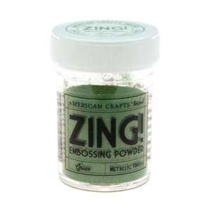  American Crafts Zing Metallic Embossing Powder 1 Oz Green 