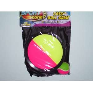    Sport Zone Catch Ball Game 2 Self stick Mitts & Ball Toys & Games