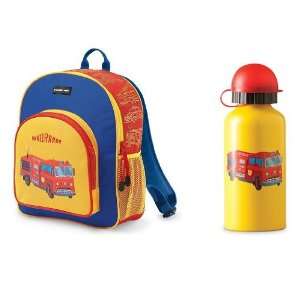   Creek Fire Truck Backpack and Drinking Bottle Set Toys & Games