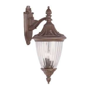  Livex 7784 58 Townsend 3 Light Outdoor Wall Lighting in 