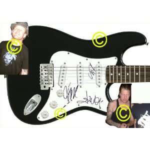  Stone Sour Autographed Signed Guitar & Proof Everything 