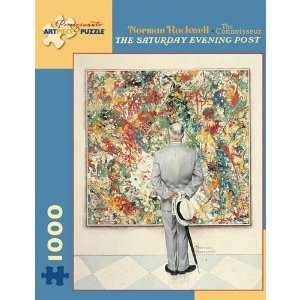  Norman Rockwell the Connoisseur 1000 Piece Puzzle Toys 