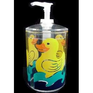  Rubber Ducky Duck Duckie LOTION or Liquid SOAP DISPENSER 