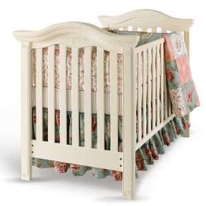  Olde World Crib   Savannah   Linen White Baby