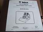 Bobcat T140 Track Loader Service Manual  