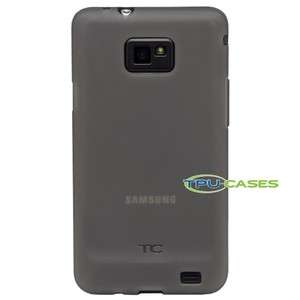 TPU Cases Samsung Galaxy S II S2 Matte Smoke Cover Skin  