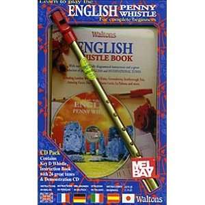  Learn to Play the English Penny Whistle Book/CD/Instrument 