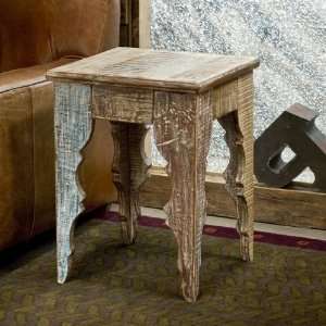  Reclaimed Wood Baturna Side Table
