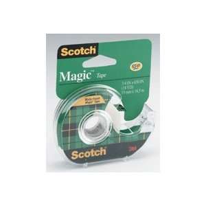  Scotch Magic Tape Dis .75x650 Size 12 ROLLS Office 