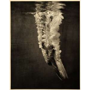  1936 Olympics Diving Underwater Shot Leni Riefenstahl 
