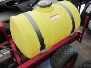 POLARIS 55 GALLON PULL BEHIND SPRAYER 3.5 HP NEEDS WORK  