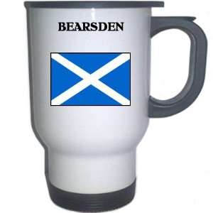  Scotland   BEARSDEN White Stainless Steel Mug 